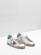 Golden Goose Super-Star Sneaker White/Green