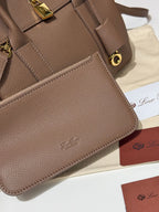 Loro Piana Loom L25 Tote Bag Taupe