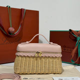 Loro Piana Bag Beige/Pink