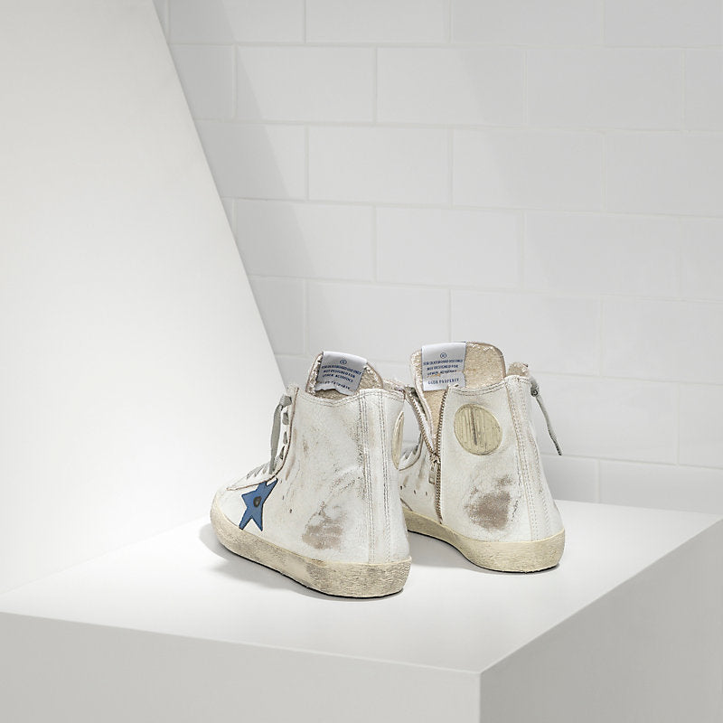 Golden Goose Francy Sneaker White/Blue