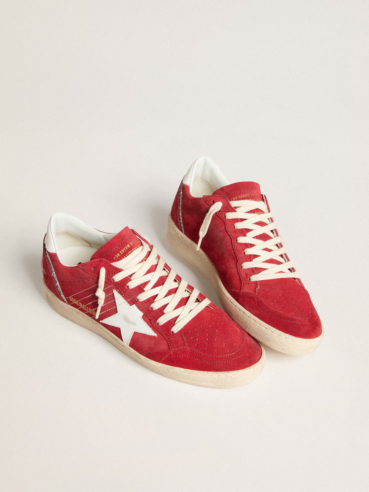 Golden Goose Ball Star Sneaker Red/White