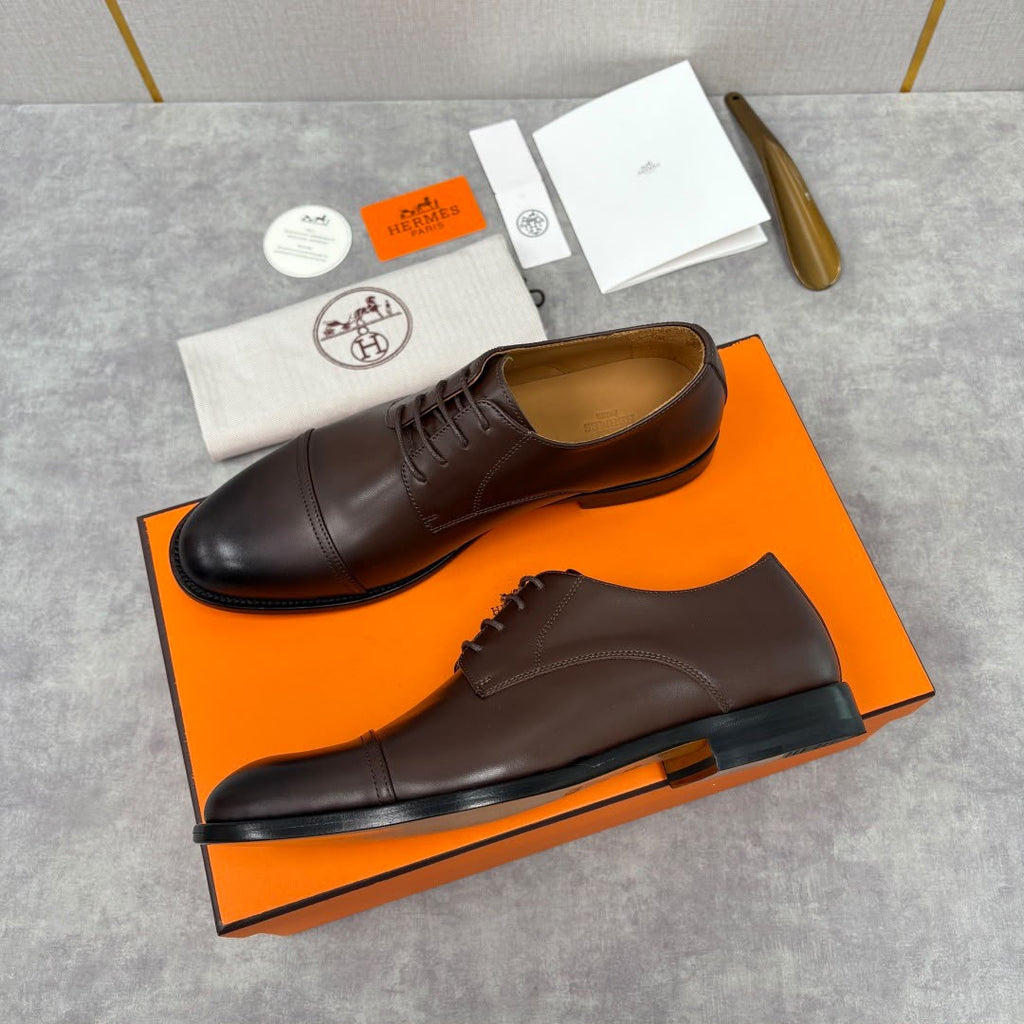 Hermès Lawrence Shoe Brown