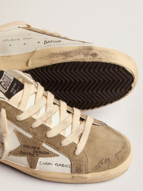Golden Goose Superstar Sneaker Beige/White