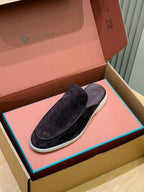 Loro Piana Babouche Walk Mule Brown