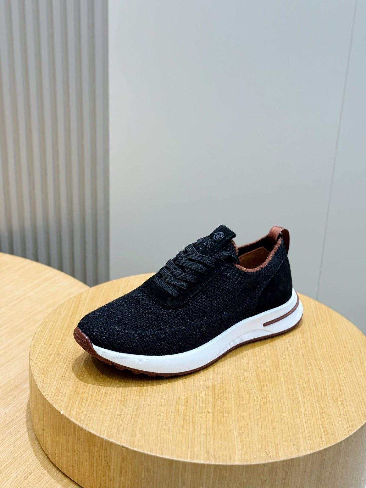 Loro Piana Week End Walk Sneaker Black