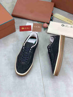 Loro Piana 410 LP Walk Sneaker Black .