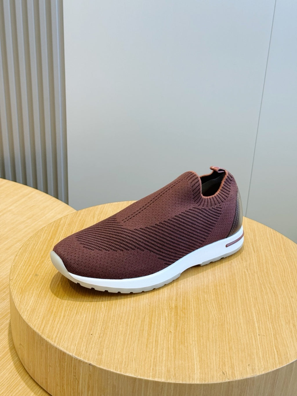 Loro Piana 360 LP Flexy Walk Sneaker Burgundy