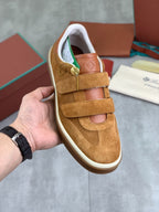 Loro Piana Tennis Walk Sneaker Light Brown .