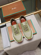 Loro Piana Week end Walk Sneaker Olive .