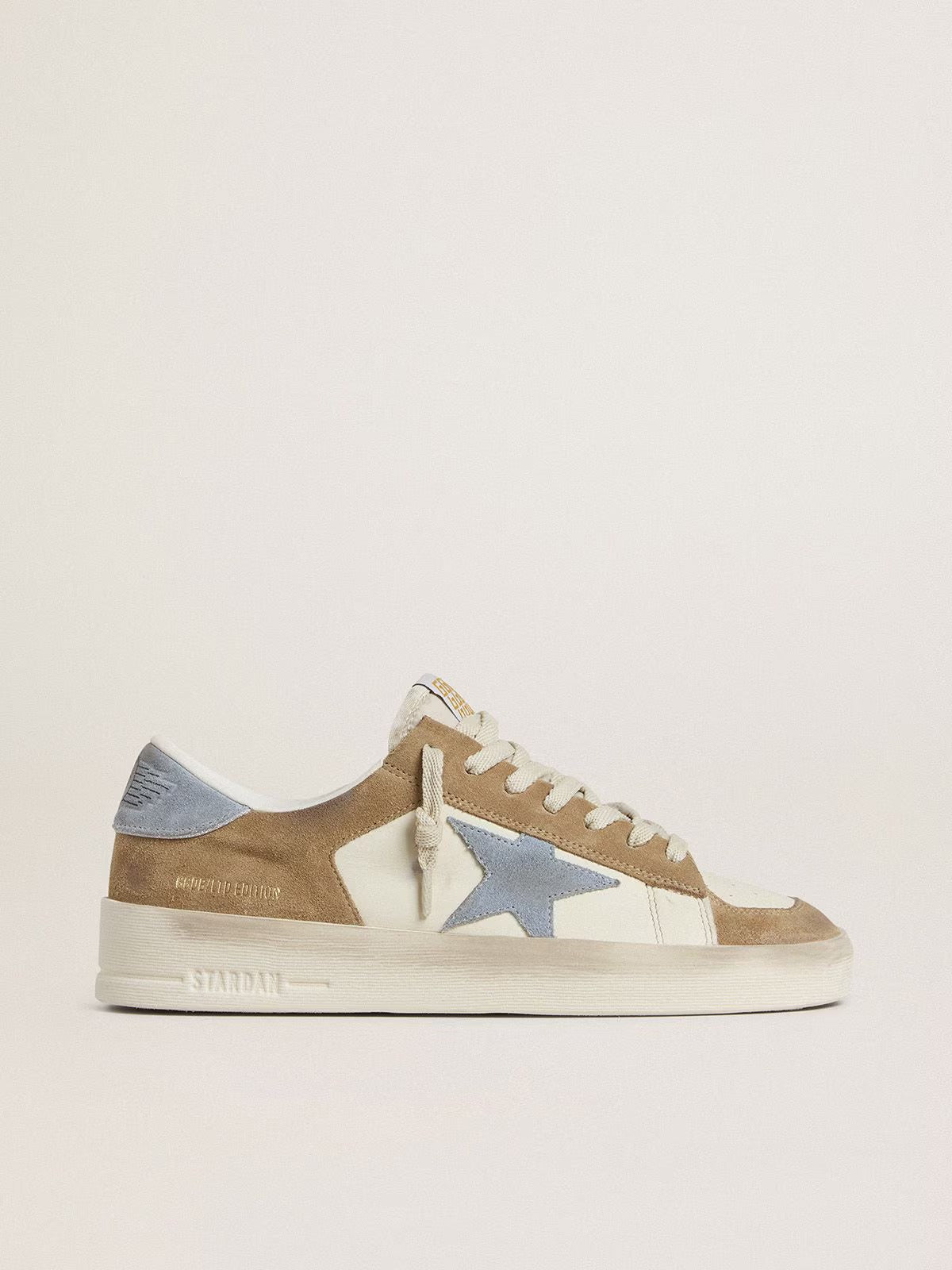 Golden Goose Stardan Sneaker White/Beige/Blue