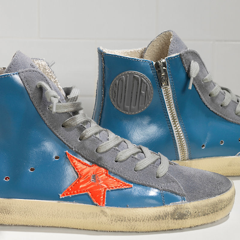 Golden Goose Francy Sneaker Blue/Orange