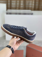 Loro Piana Tennis Walk Sneaker Grey .