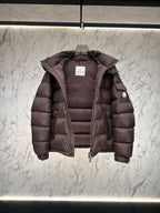 Moncler Maya Matte Jacket Brown