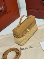 Loro Piana Extra Pocket 19 Crossbody Bag Beige