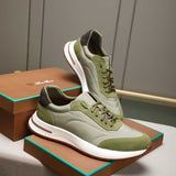 Loro Piana Week end Walk Sneaker Olive .