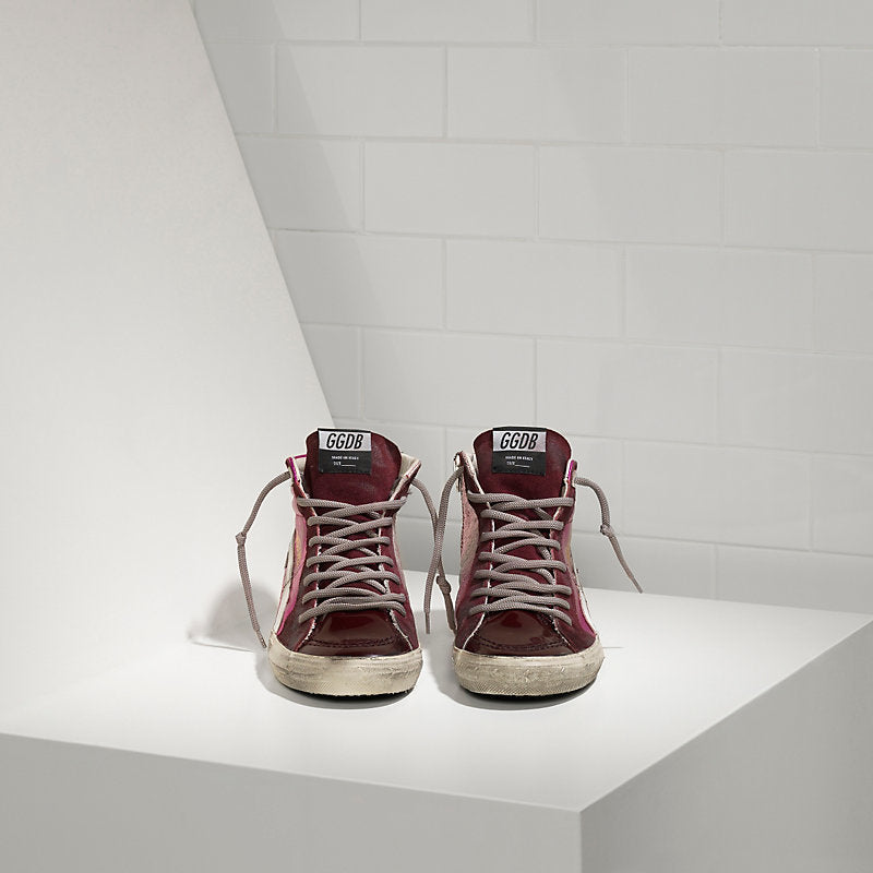 Golden Goose Slide Sneaker Dark Pink