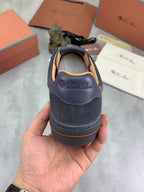 Loro Piana Newport Walk Sneaker All Grey .