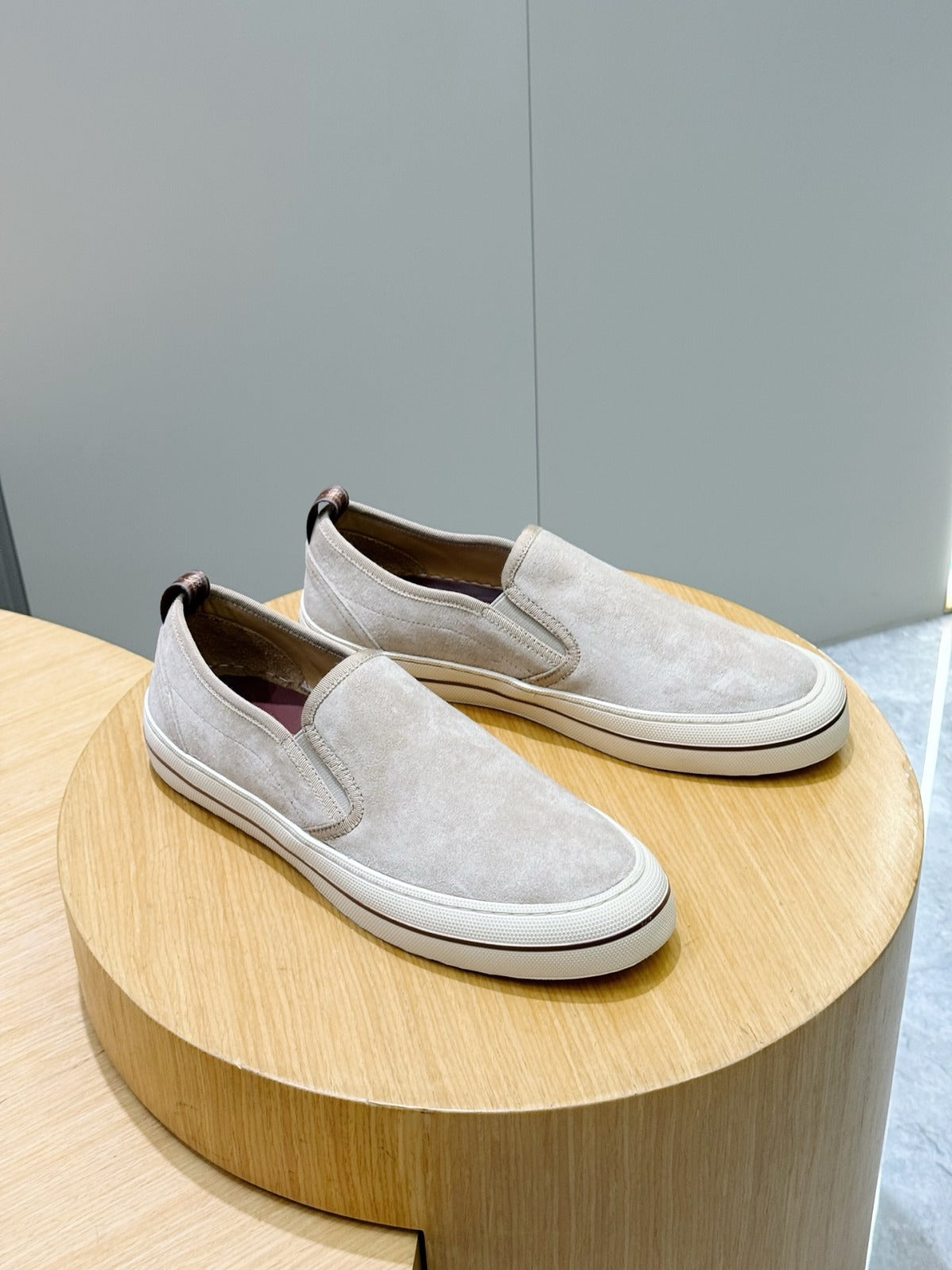 Loro Piana Tennis Walk Sneaker Beige