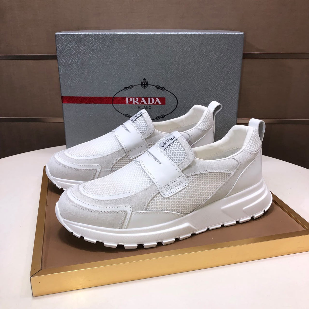 Prada Cloudbust Sneaker White .