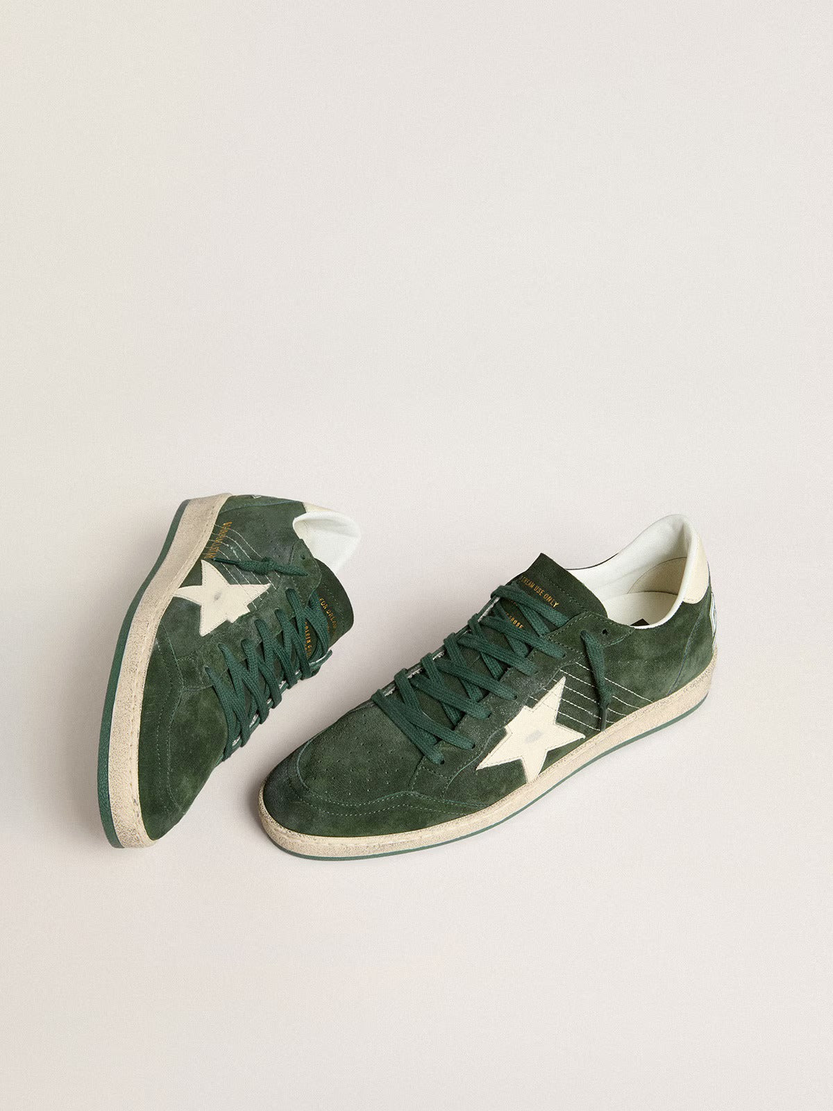 Golden Goose Ball Star Sneaker Green/White