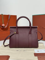 Loro Piana Loom L25 Bag Burgundy