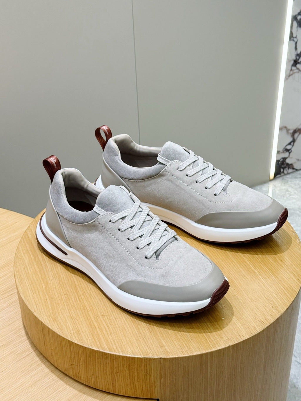 Loro Piana Week End Walk Sneaker Grey