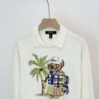 Ralph Lauren Polo Bear Performance Sweater All Cream