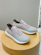 Loro Piana 410 LP Walk Sneaker Beige/Light Blue