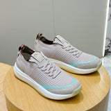 Loro Piana 410 LP Walk Sneaker Beige/Light Blue