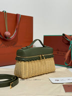 Loro Piana Bag Beige/Green