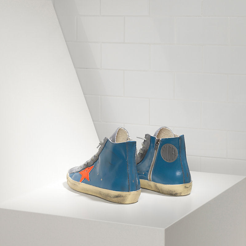 Golden Goose Francy Sneaker Blue/Orange