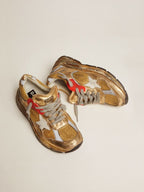 Golden Goose Dad-Star Sneaker Gold