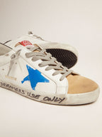 Golden Goose Super-Star Sneaker White/Blue