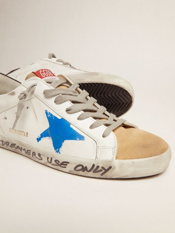 Golden Goose Super-Star Sneaker White/Blue