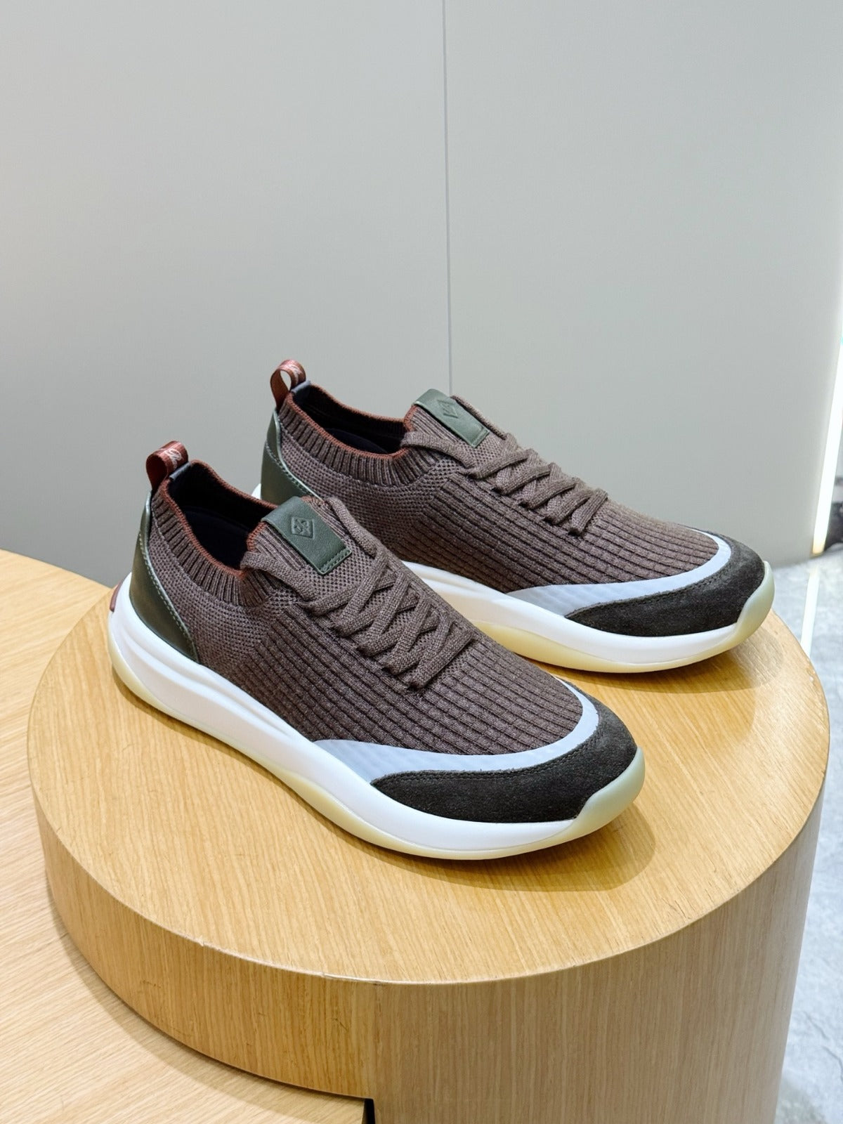Loro Piana 410 LP Walk Sneaker Brown/Green