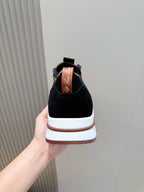 Loro Piana Week End Walk Sneaker Black