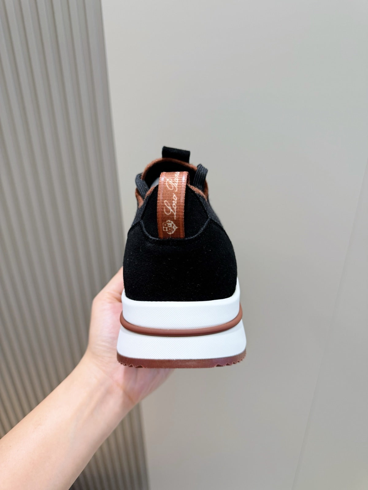 Loro Piana Week End Walk Sneaker Black