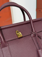 Loro Piana Loom L25 Bag Burgundy