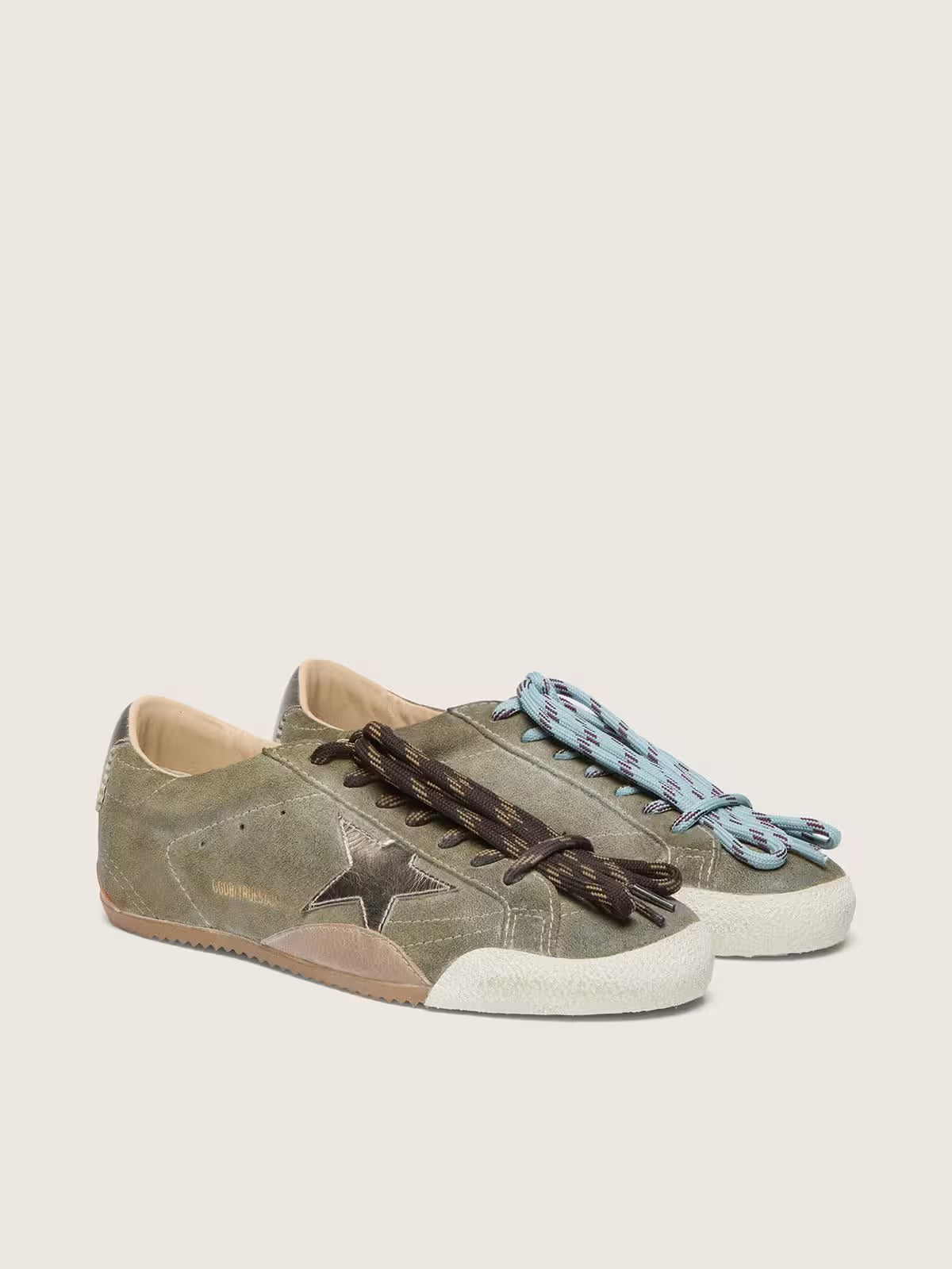 Golden Goose True-Star Sneaker Olive/Gold