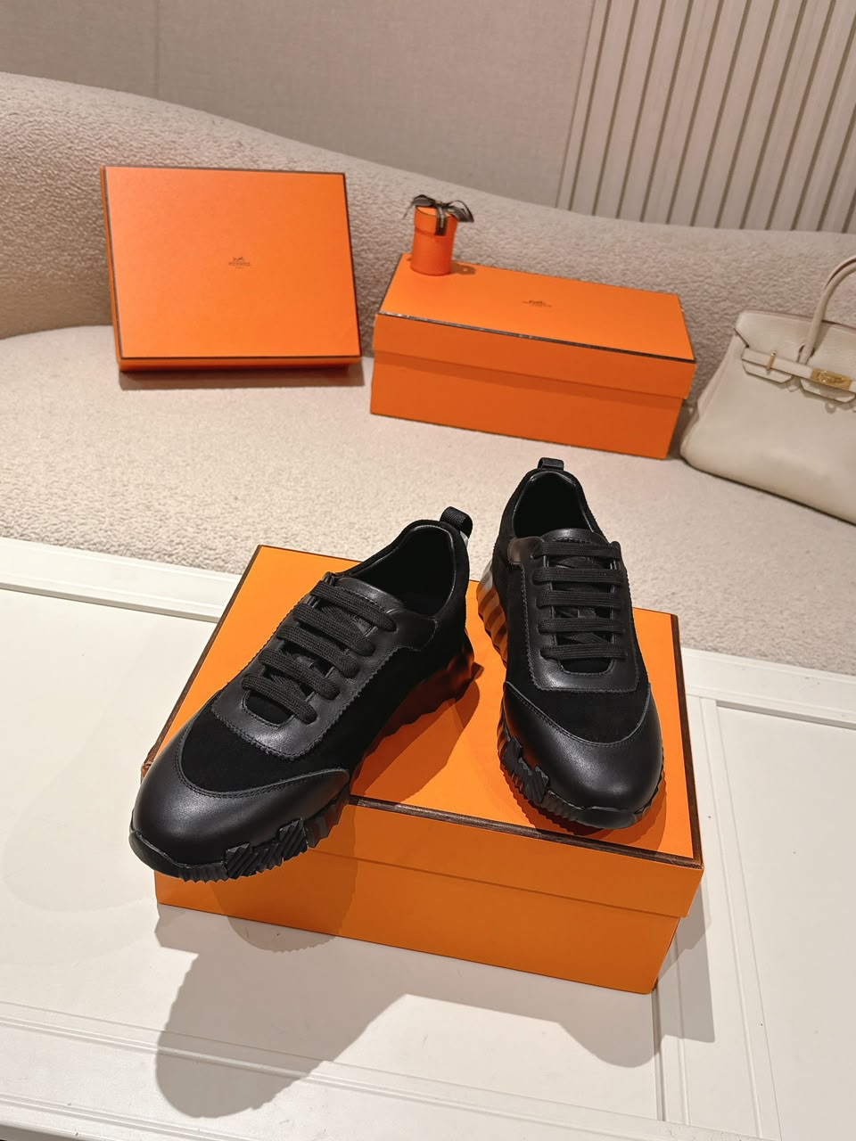 Hermès Bouncing Sneaker All Black
