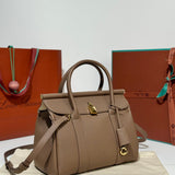 Loro Piana Loom L25 Tote Bag Taupe