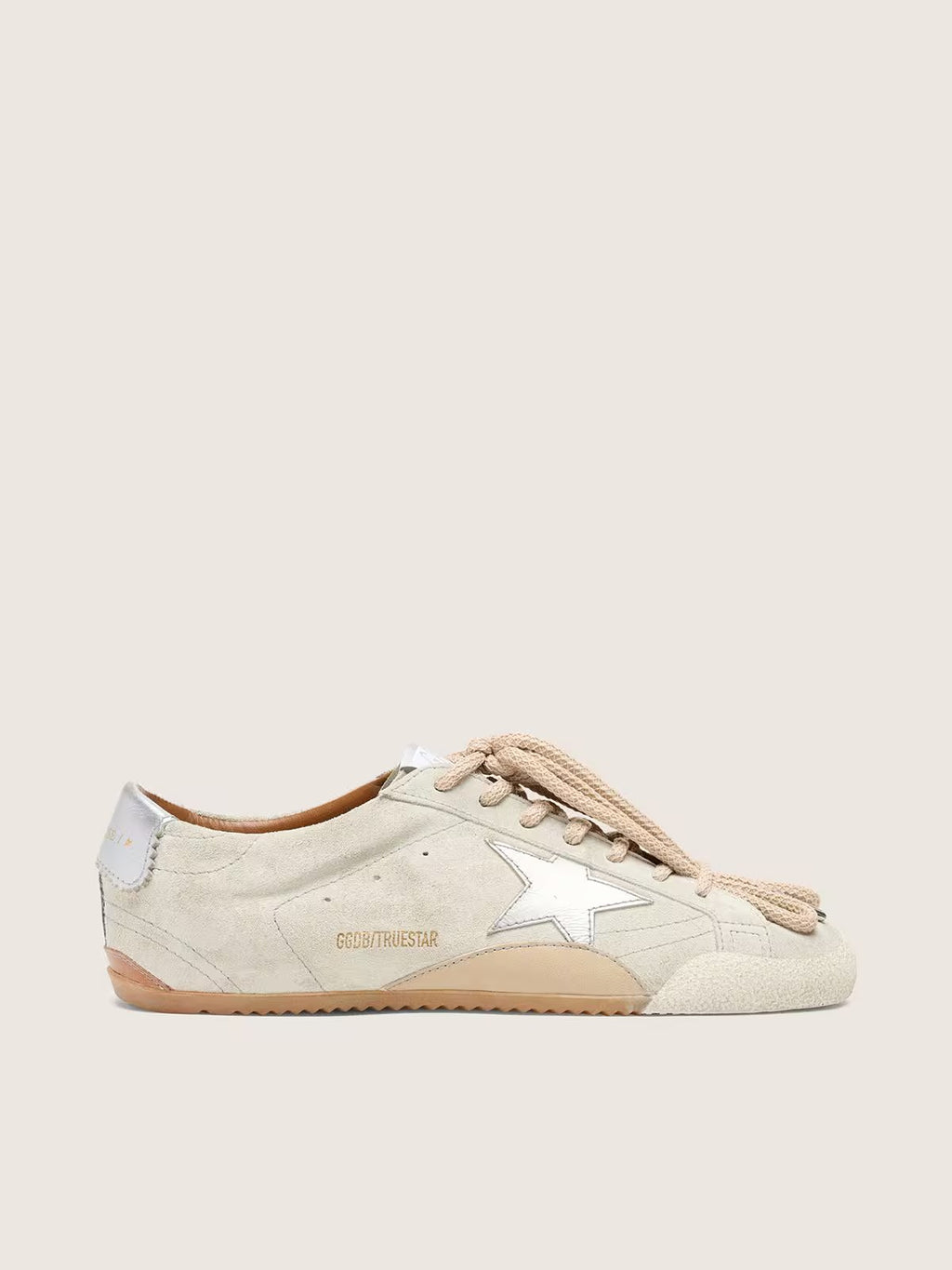 Golden Goose True-Star Sneaker Light Gray/Silver