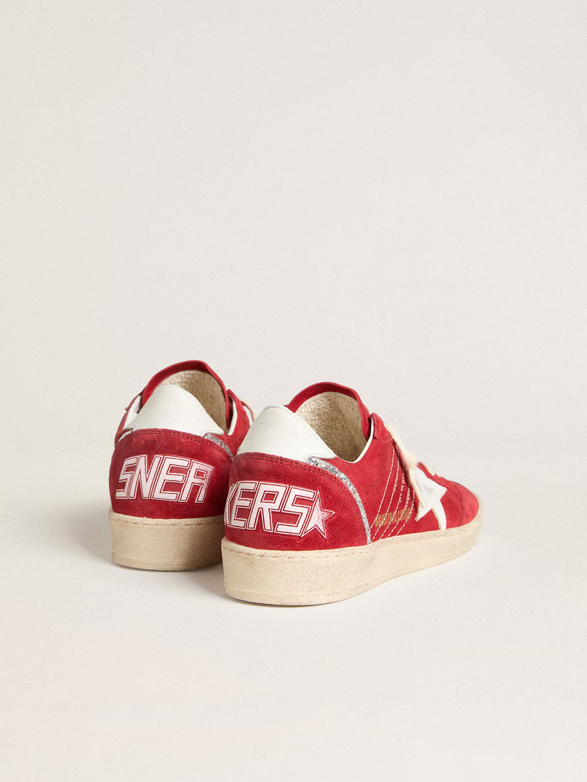 Golden Goose Ball Star Sneaker Red/White