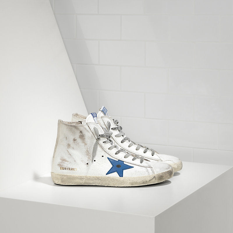 Golden Goose Francy Sneaker White/Blue