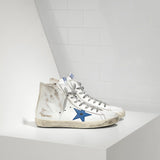 Golden Goose Francy Sneaker White/Blue