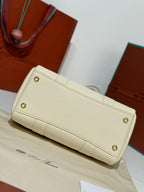 Loro Piana Loom L25 Bag All Ivory