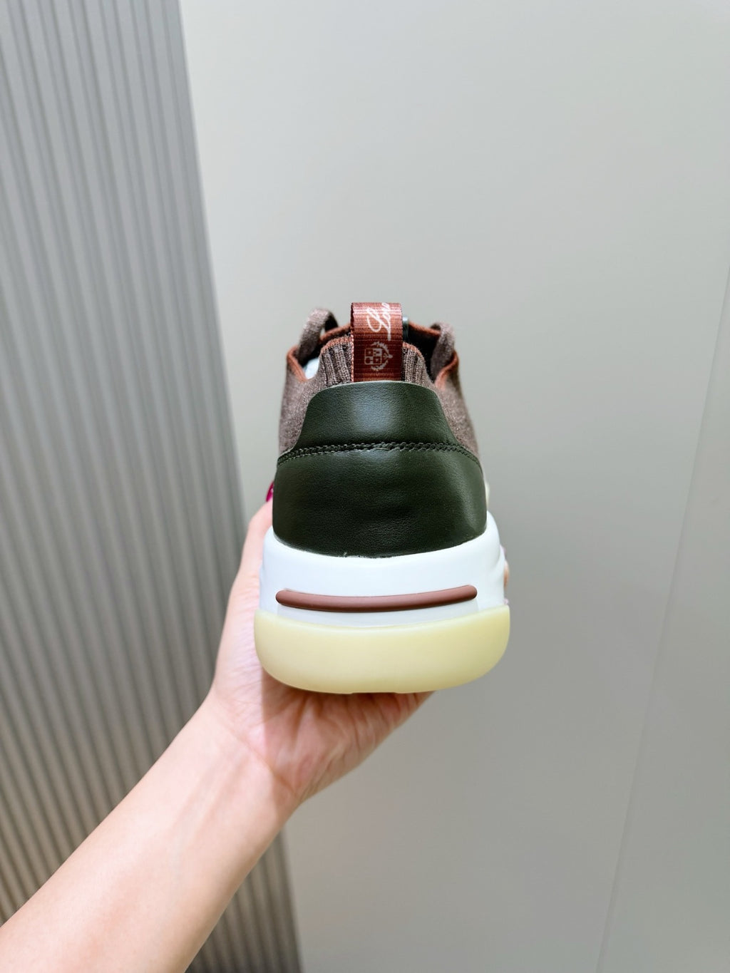 Loro Piana 410 LP Walk Sneaker Brown/Green