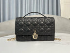 Dior My Dior Top Handle Bag Black .