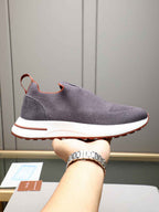 Loro Piana 360 LP Flexy Walk Sneaker Grey/White .
