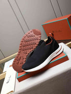 Loro Piana 360 flexy Walk Sneaker Black/Brown .